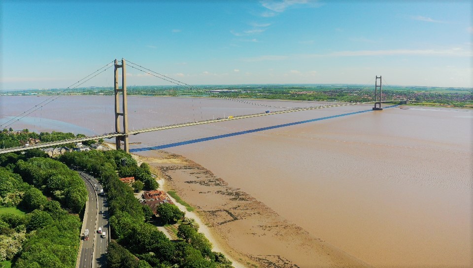 Walking and Cycling – Humber Bridge